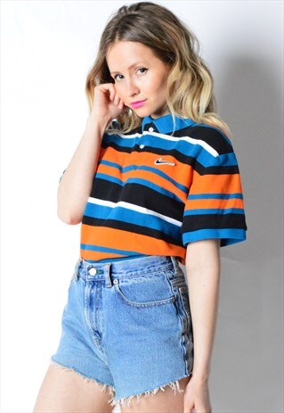 STRIPED NIKE POLO SHIRT