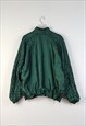 VINTAGE  CRAZY TRACK JACKET SADDLEBER IN GREEN L
