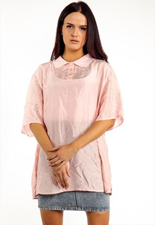 VINTAGE SILK BLOUSE ACBL39