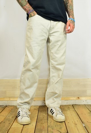 VINTAGE TIMBERLAND BEIGE JEANS