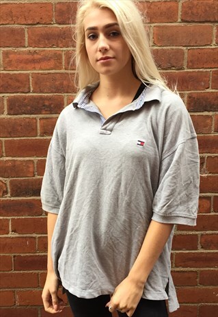 VINTAGE TOMMY HILFIGER OVERSIZED POLO SHIRT