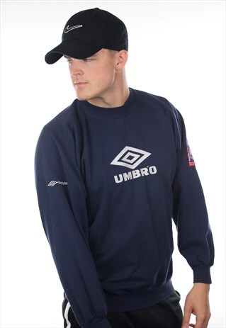 VINTAGE UMBRO BIG LOGO SWEATSHIRT JUMPER