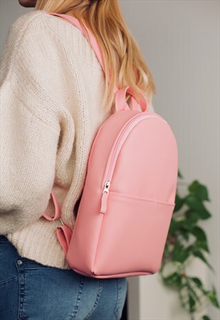 KALLA ROSE PINK MINIMALISTIC BACKPACK