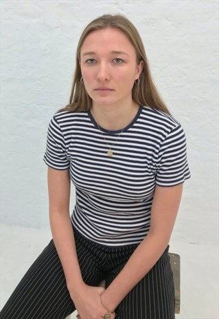 VINTAGE FRENCH STRIPED TSHIRT