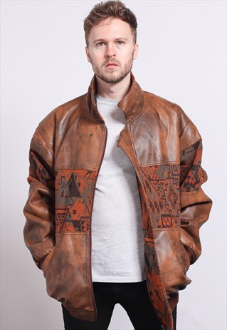 VINTAGE AZTEC INCA JACKET