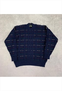 Vintage Knitted Jumper Men's L