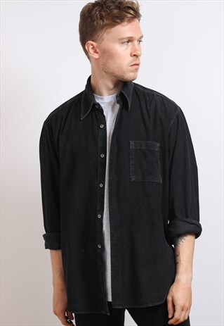 VINTAGE BOSS CORDUROY SHIRT