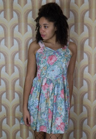 VINTAGE FLORAL DRESS