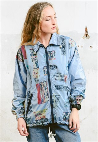 VINTAGE 80S WINDBREAKER JACKET