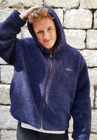 VINTAGE LEVIS THICK LINED SHERPHA JACKET WITH HOOD