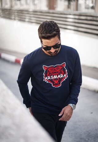 NAVY ARSMARA SWEATSHIRT