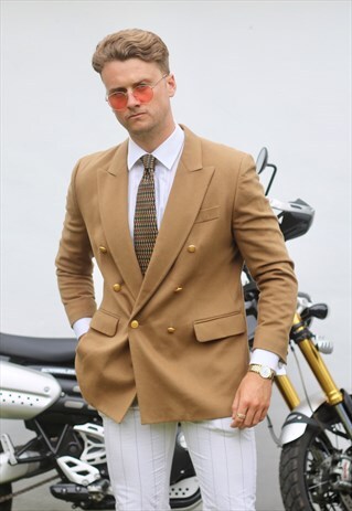 AQUASCUTUM STUNNING ENGLISH DOUBLE BREASTED JACKET