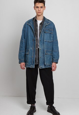 VINTAGE BLUE DENIM JACKET