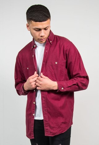 OSH KOSH PLAIN FLANNEL SHIRT