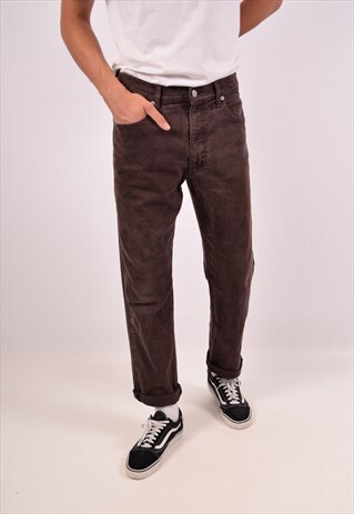 VINTAGE ARMANI JEANS STRAIGHT BROWN