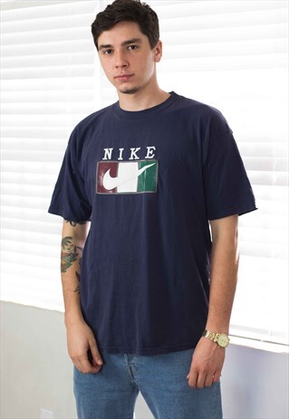 VINTAGE NIKE T-SHIRT LOGO 90S L 8.5