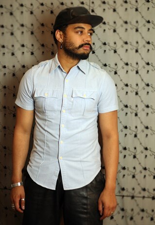 POLO JEANS RALPH LAUREN BLUE SHIRT