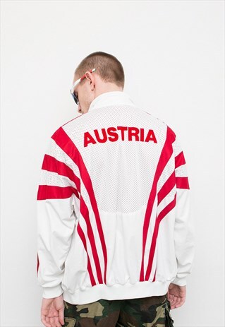 VINTAGE ADIDAS AUSTRIA OLYMPIC GAMES SPORTS JACKET