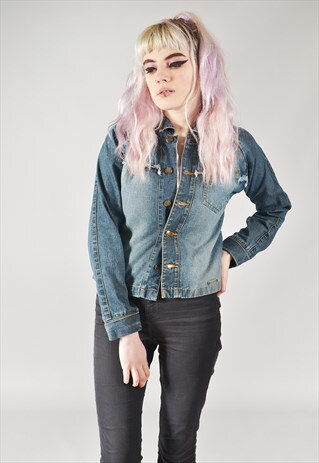 VINTAGE LEE DENIM JACKET DARK BLUE