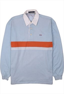 Vintage 90's Paul Stuart Polo Shirt Long Sleeves Quater
