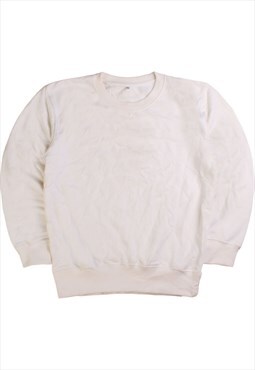 Vintage 90's Gildan Sweatshirt Plain Heavyweight Crewneck