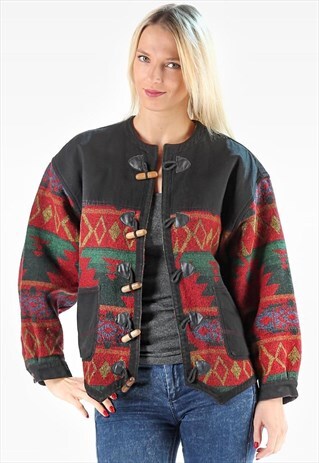 AZTEC BLANKET JACKET WOOL