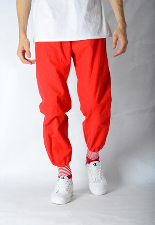 VINTAGE 70S RED SPORTS PANTS
