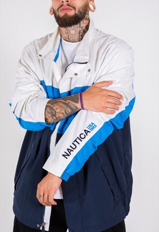 VINTAGE 80S RARE NAUTICA JACKET/ S1597