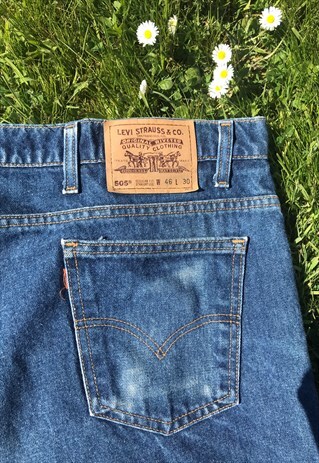 VINTAGE RARE 505 HIGH WAIST MOM LEVI JEANS