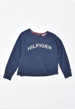 Vintage Tommy Hilfiger Sweatshirt Jumper Navy Blue