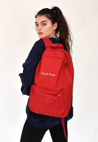 G&G UNISEX RED BACKPACK