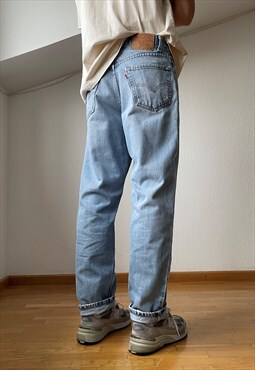 Vintage LEVIS 550 Jeans Baggy Distressed Denim Pants 90s 