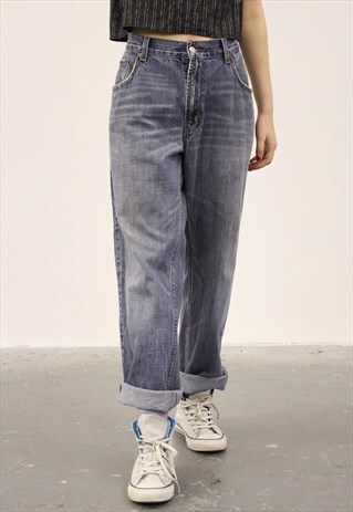 VINTAGE LEVI'S 501 BLUE MOM JEANS