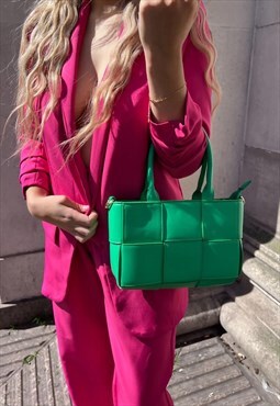 Green Weave Grab Bag