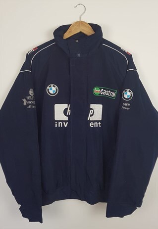 VINTAGE WILLIAMS F1 BMW MOTOR SPORT JACKET BLUE