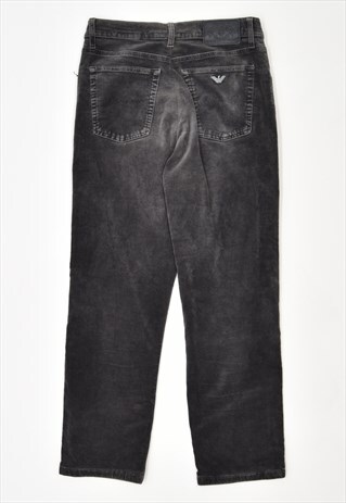 VINTAGE ARMANI TROUSERS STRAIGHT CASUAL GREY