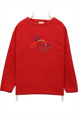 Vintage 90's Legends Sweatshirt Mickey Mouse Fleece Crewneck