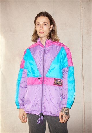 90S VERY RAVE UNISEX NORMCORE RAIN WINDBREAKER JACKET