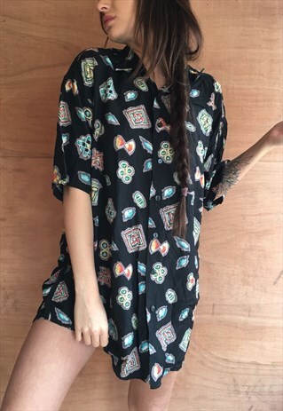OVERSIZED RETRO 90S 80S VINTAGE UNISEX FESTIVAL SHIRT