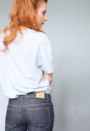 VINTAGE ARMANI Y2K LOW RISE SLIM JEANS