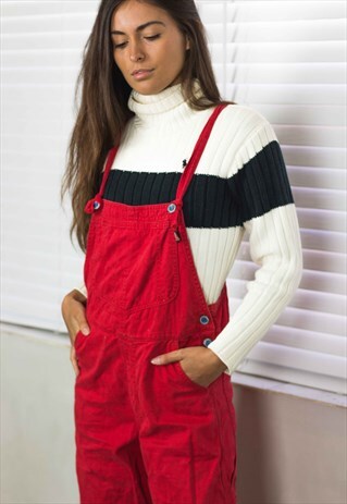 VINTAGE OVERALL DUNGAREES 90S X 16.9