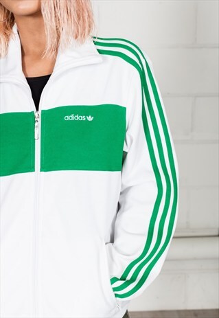 VINTAGE ADIDAS RETRO LOGO UNISEX TRACKTOP