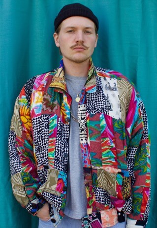 HAND MADE MULTI COLOURED JACKET