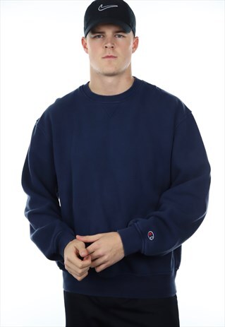 VINTAGE CHAMPION USA SMALL LOGO SWEATSHIRT JUMPER