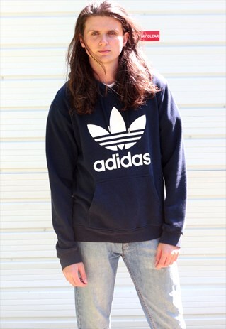 VINTAGE ADIDAS NAVY HOODIE
