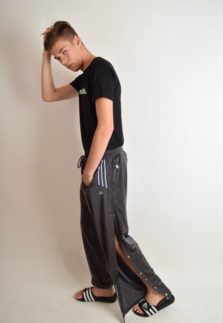VINTAGE ADIDAS TROUSERS WITH PRESS BUTTONS SIZE L (2625)