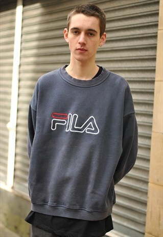 VINTAGE FILA SPELL OUT SWEATSHIRT
