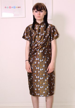 90S CHINESE STYLE DRESS