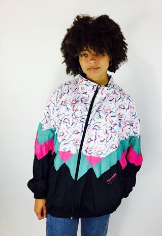 UMBRO 80S DIAMOND CUT SHELL JACKET