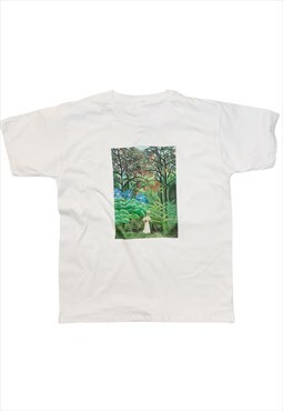 Rousseau Tropical Jungle T-Shirt Vintage Art Print